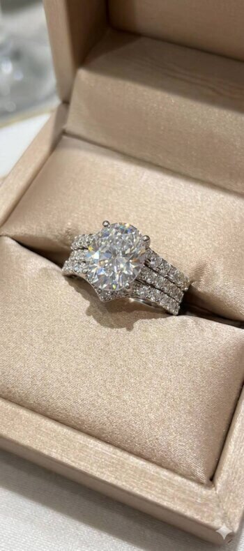 triple ringe خاتم بثلاث حلقات